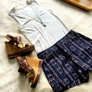 Gap City Shorts with Aztec Print 💎💕✨